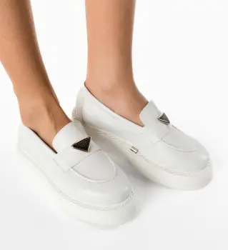 Pantofi Casual Krikri Albi imagine