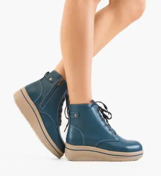 Pantofi Casual Lakiob Albastri imagine