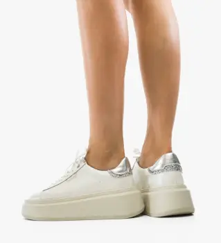 Pantofi Casual Lalere Albe imagine