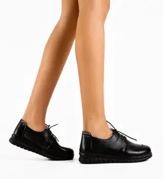 Pantofi Casual Leonates Negri imagine