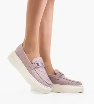 Pantofi Casual Lezzer Mov imagine