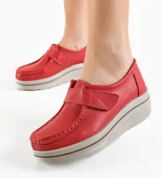 Pantofi Casual Liandrin Rosii imagine