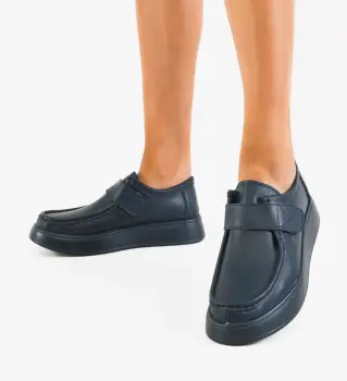 Pantofi Casual Lina Bleumarin 2 imagine