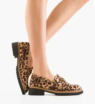 Pantofi Casual Londrey Animal Print imagine