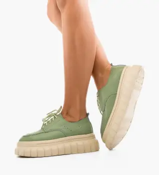 Pantofi Casual Loprem Verzi imagine