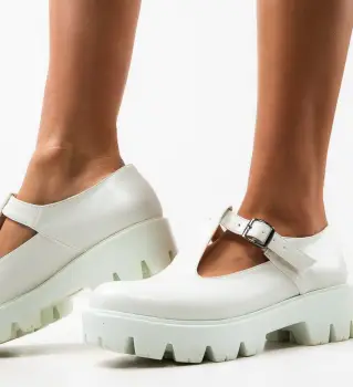 Pantofi Casual Lybon Albi imagine