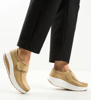 Pantofi Casual Marko Bej imagine