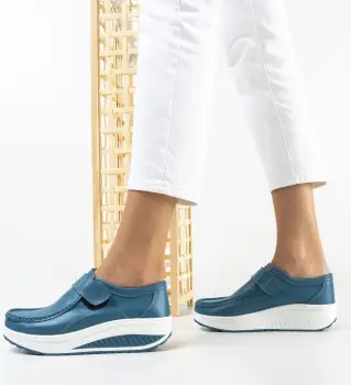 Pantofi Casual Marko Bleu 2 imagine