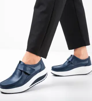 Pantofi Casual Marko Bleu imagine