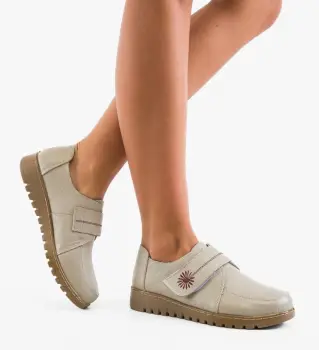 Pantofi Casual Marye Bej imagine