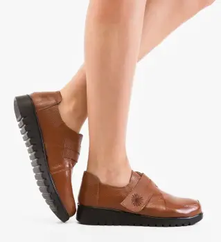 Pantofi Casual Marye Camel imagine