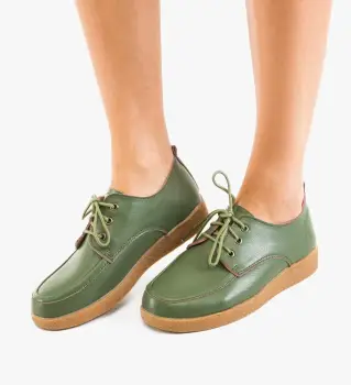 Pantofi Casual Maye Verzi imagine