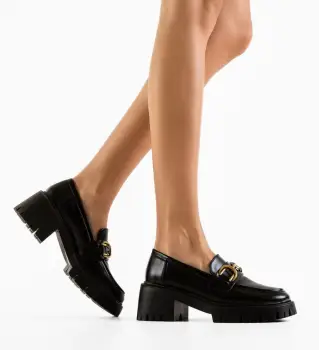 Pantofi Casual Minkello Negri imagine