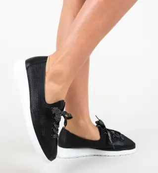 Pantofi Casual Mirino Negri imagine