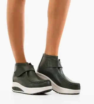 Pantofi Casual Misha Verzi imagine