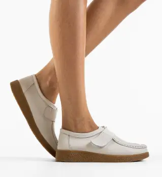 Pantofi Casual Monta Alb imagine