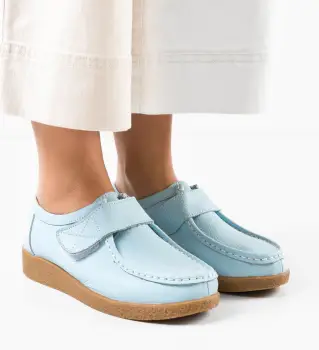 Pantofi Casual Monta Albastri imagine