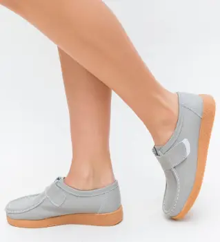 Pantofi Casual Monta Gri imagine