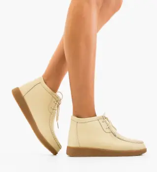 Pantofi Casual Munela Bej imagine