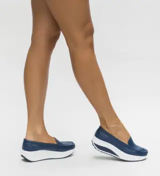 Pantofi Casual Musta Bleumarin imagine