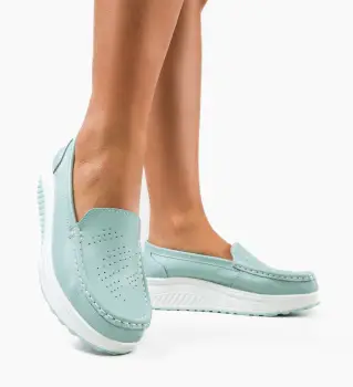 Pantofi Casual Musta Turcoaz imagine