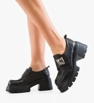 Pantofi Casual Nanyt Negri imagine