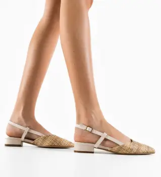 Pantofi Casual Nireh Bej imagine