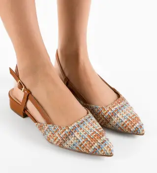 Pantofi Casual Nireh Camel imagine