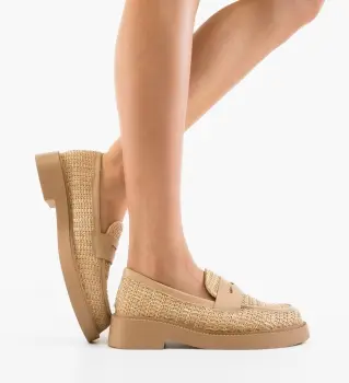 Pantofi Casual Nora Khaki imagine