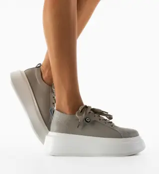 Pantofi Casual Nuandre Gri imagine