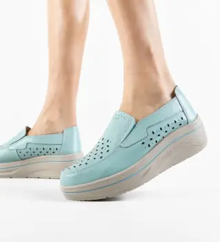 Pantofi Casual Olifram Albastri imagine