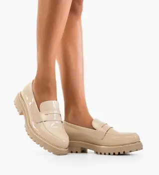 Pantofi Casual Oliwier Bej imagine