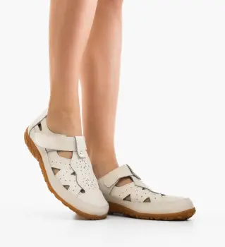 Pantofi Casual Pampy Albi 2 imagine