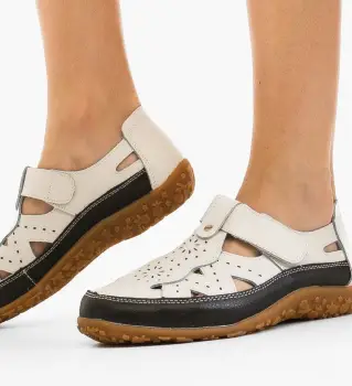 Pantofi Casual Pampy Albi imagine