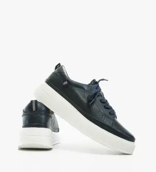 Pantofi Casual Papaye Bleumarin imagine