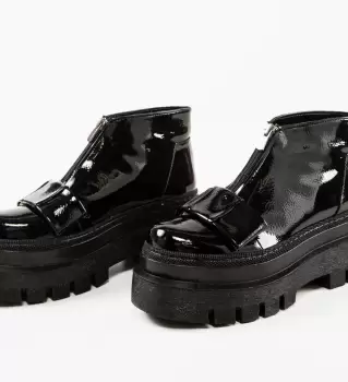 Pantofi Casual Parqua Negri 2 imagine