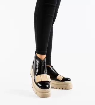 Pantofi Casual Parqua Negri 4 imagine