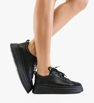 Pantofi Casual Priki Negri imagine