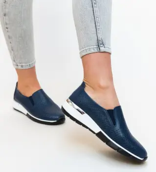 Pantofi Casual Pufine Bleumarin imagine