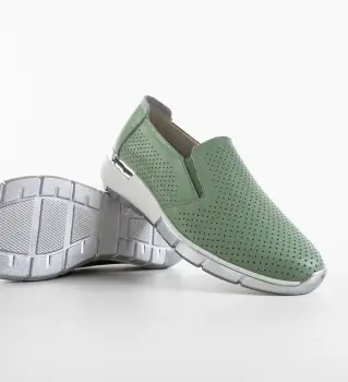 Pantofi Casual Pufine Verzi imagine