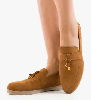 Pantofi Casual Pyana Camel imagine