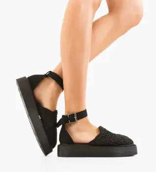 Pantofi Casual Rauros Negri 2 imagine