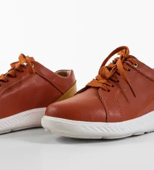 Pantofi Casual Rena Portocalii imagine