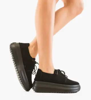 Pantofi Casual Reprale Negri imagine