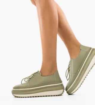 Pantofi Casual Reprale Verzi imagine