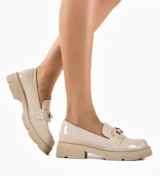 Pantofi Casual Rochus Bej imagine