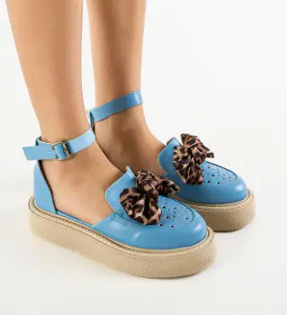 Pantofi Casual Rogar Albastri imagine