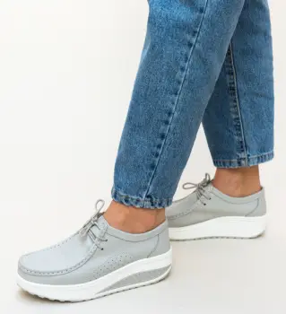 Pantofi Casual Roly Gri imagine