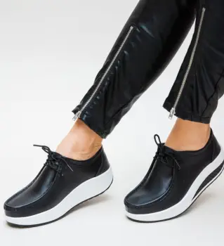 Pantofi Casual Roly Negri imagine