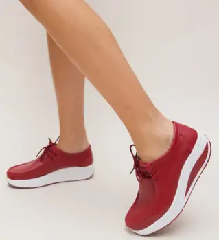 Pantofi Casual Roly Rosii imagine